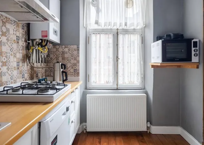 Grand Historic 3bd2bath Galata Tower Pad! #408