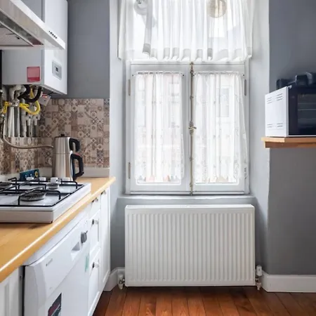 Grand Historic 3bd2bath Galata Tower Pad! #408